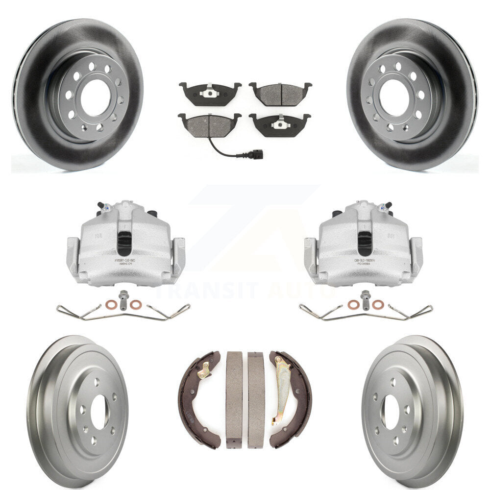 Transit Auto KCG-100388S Disc Brake Kit for 2011-2012 Volkswagen Jetta - Front and Rear product image