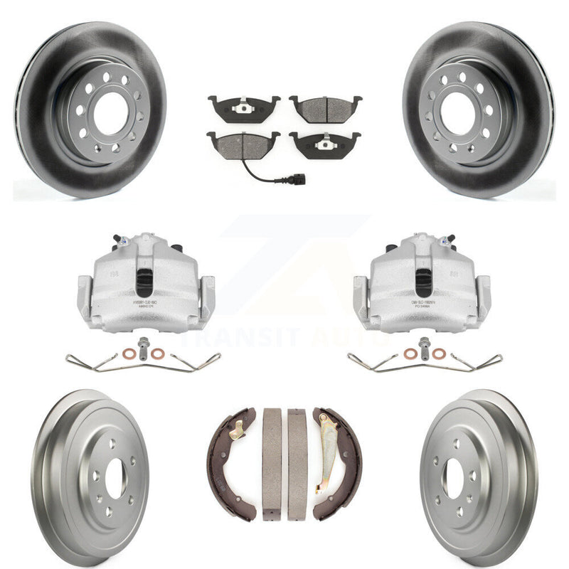 Transit Auto KCG-100388S Disc Brake Kit for 2011-2012 Volkswagen Jetta - Front and Rear product image