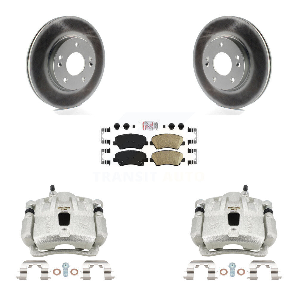 Transit Auto KCG-100389N Disc Brake Kit for 2011-2012 Hyundai Elantra - Front product image