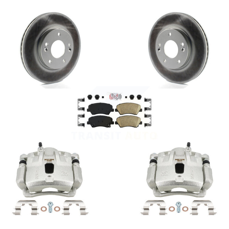 Transit Auto KCG-100389N Disc Brake Kit for 2011-2012 Hyundai Elantra - Front product image
