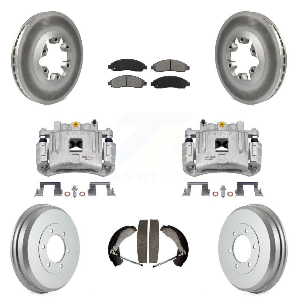 Transit Auto KCG-100389S Disc Brake Kit for 2004-2008 Isuzu i-290, Isuzu i-370, Isuzu i-280 & more - Front and Rear product image