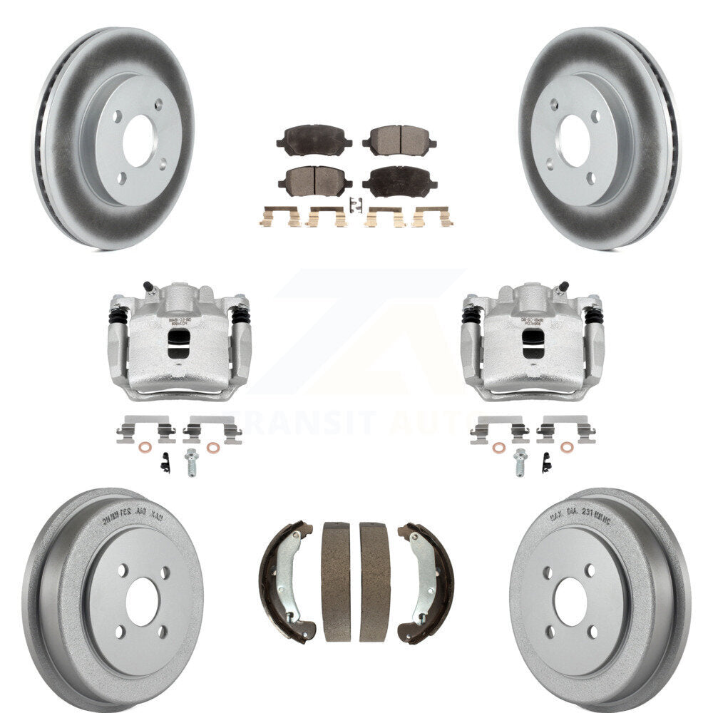 Transit Auto KCG-100389T Disc Brake Kit for 2003-2007 Chevrolet Cobalt, Pontiac Pursuit, Saturn Ion - Front and Rear product image