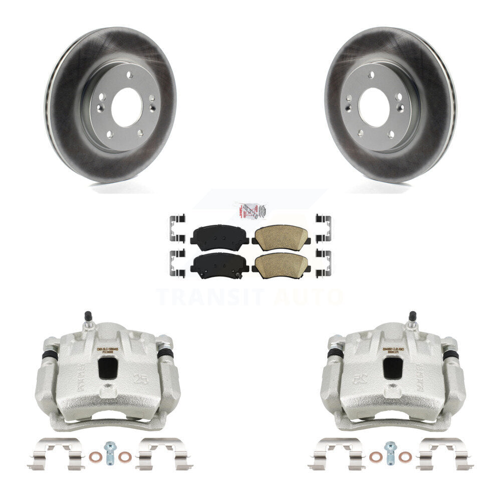 Transit Auto KCG-100390N Disc Brake Kit for 2011-2012 Hyundai Elantra - Front product image