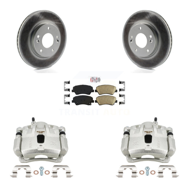 Transit Auto KCG-100390N Disc Brake Kit for 2011-2012 Hyundai Elantra - Front product image