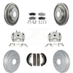 Transit Auto KCG-100390P Disc Brake Kit for 2013-2019 Nissan Sentra - Front and Rear product image