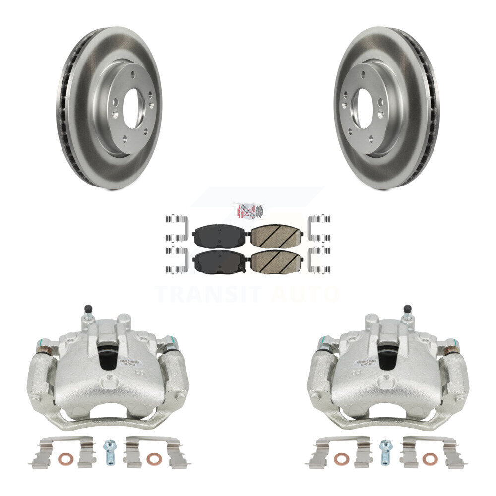 Transit Auto KCG-100391N Disc Brake Kit for 2010-2013 Kia Forte5, Kia Forte, Kia Forte Koup - Front product image