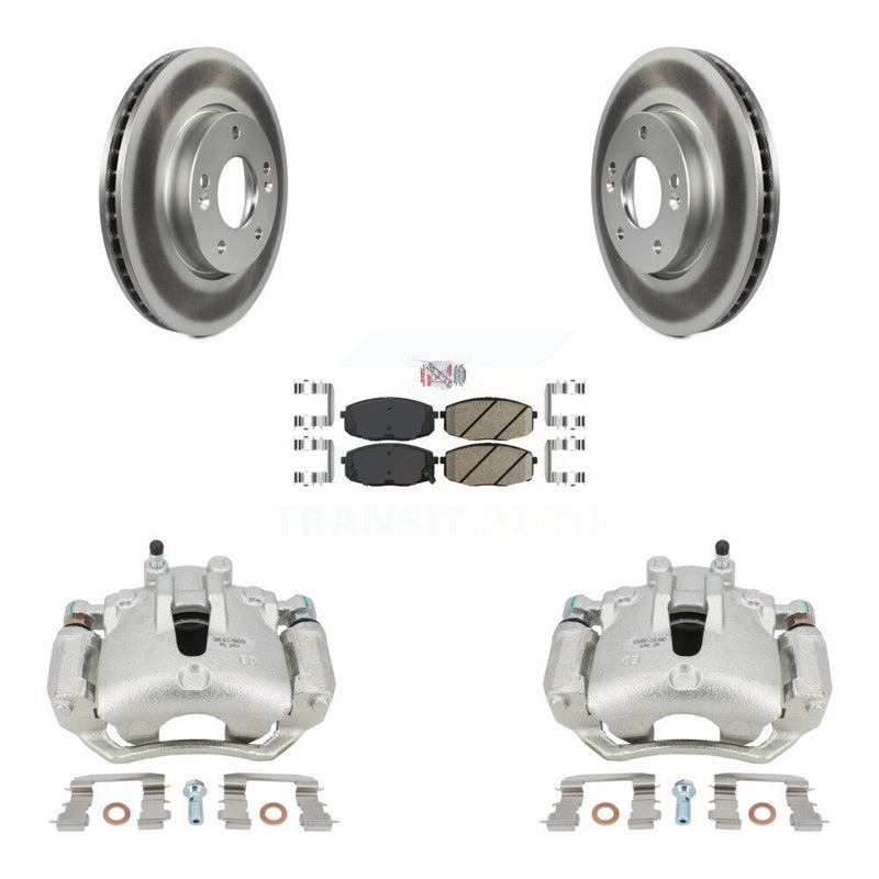 Transit Auto KCG-100391N Disc Brake Kit for 2010-2013 Kia Forte5, Kia Forte, Kia Forte Koup - Front product image