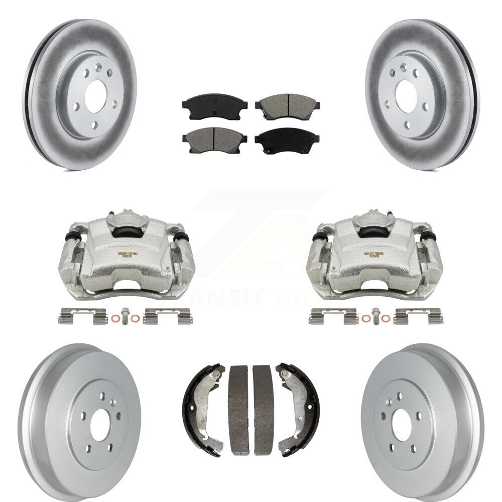 Transit Auto KCG-100391S Disc Brake Kit for 2011-2016 Chevrolet Cruze Limited, Chevrolet Cruze - Front and Rear product image