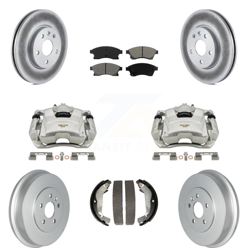 Transit Auto KCG-100391S Disc Brake Kit for 2011-2016 Chevrolet Cruze Limited, Chevrolet Cruze - Front and Rear product image