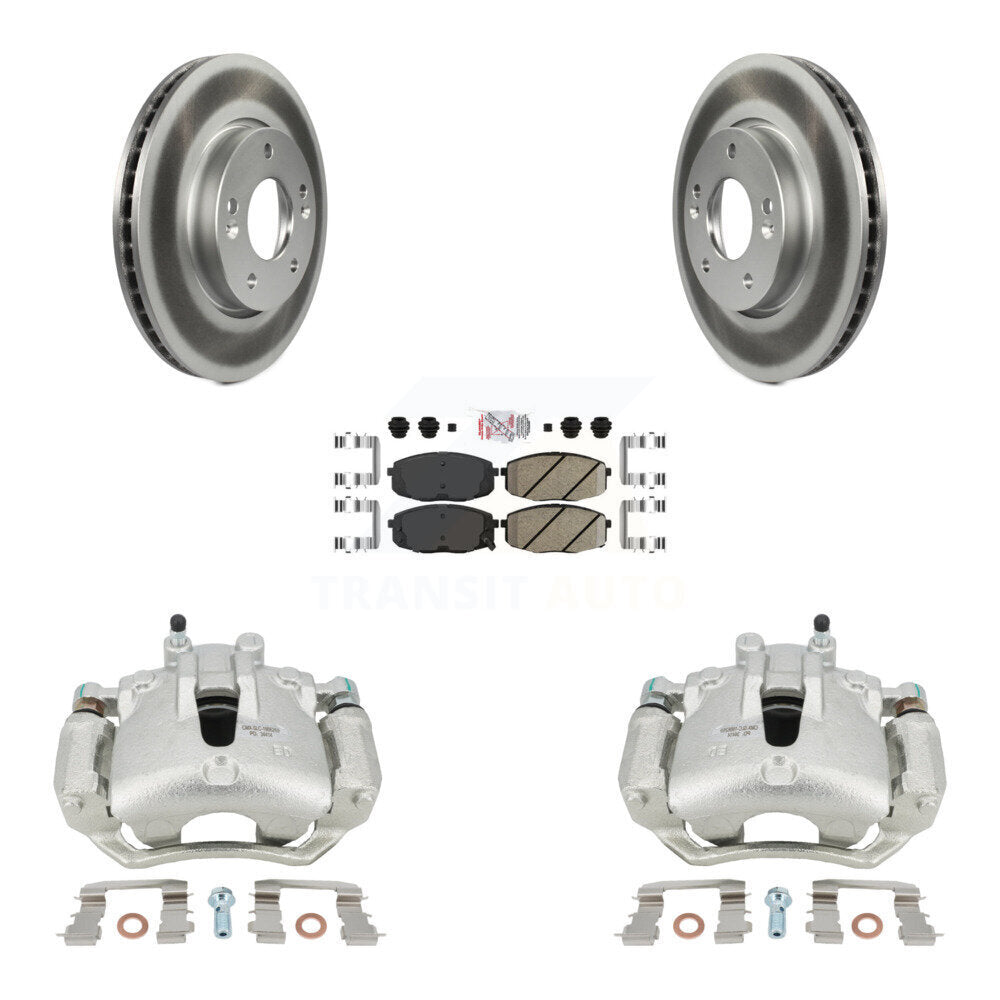 Transit Auto KCG-100392N Disc Brake Kit for 2010-2013 Kia Forte5, Kia Forte, Kia Forte Koup - Front product image