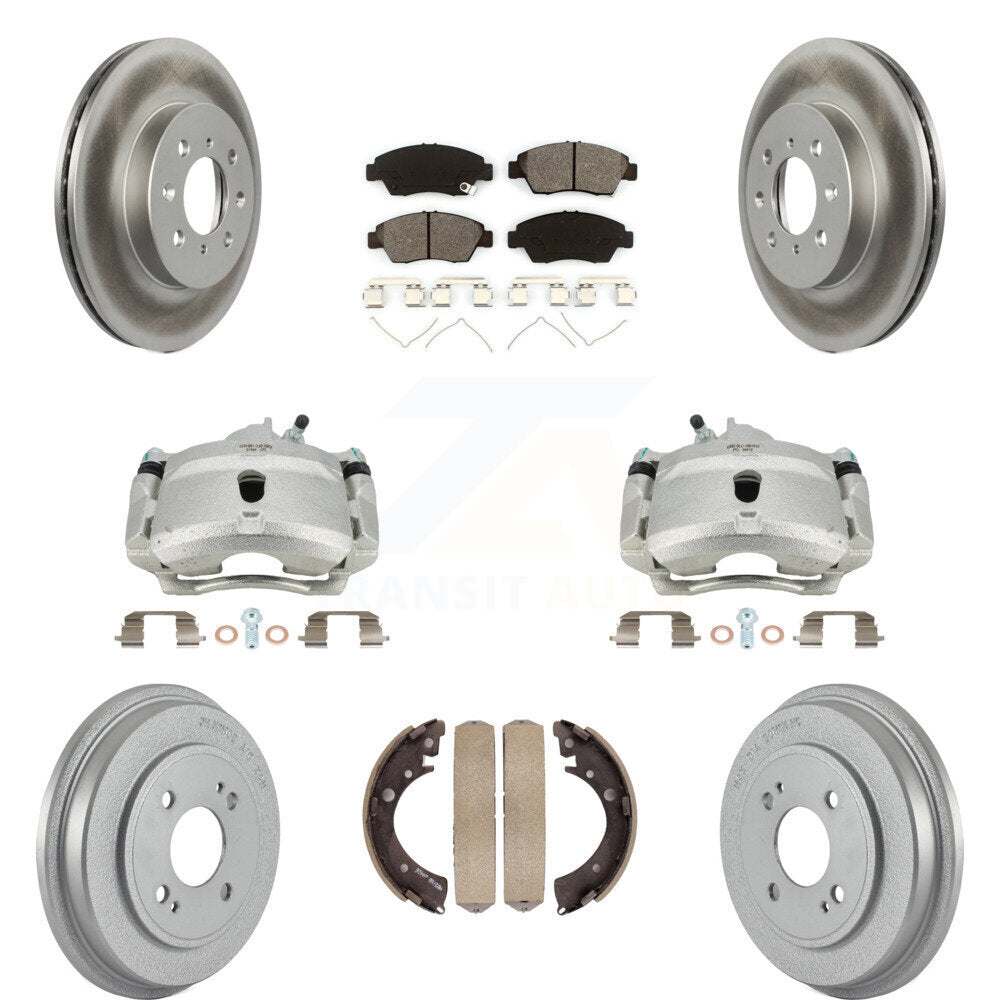 Transit Auto KCG-100392S Disc Brake Kit for 2004-2005 Honda Civic - Front and Rear product image