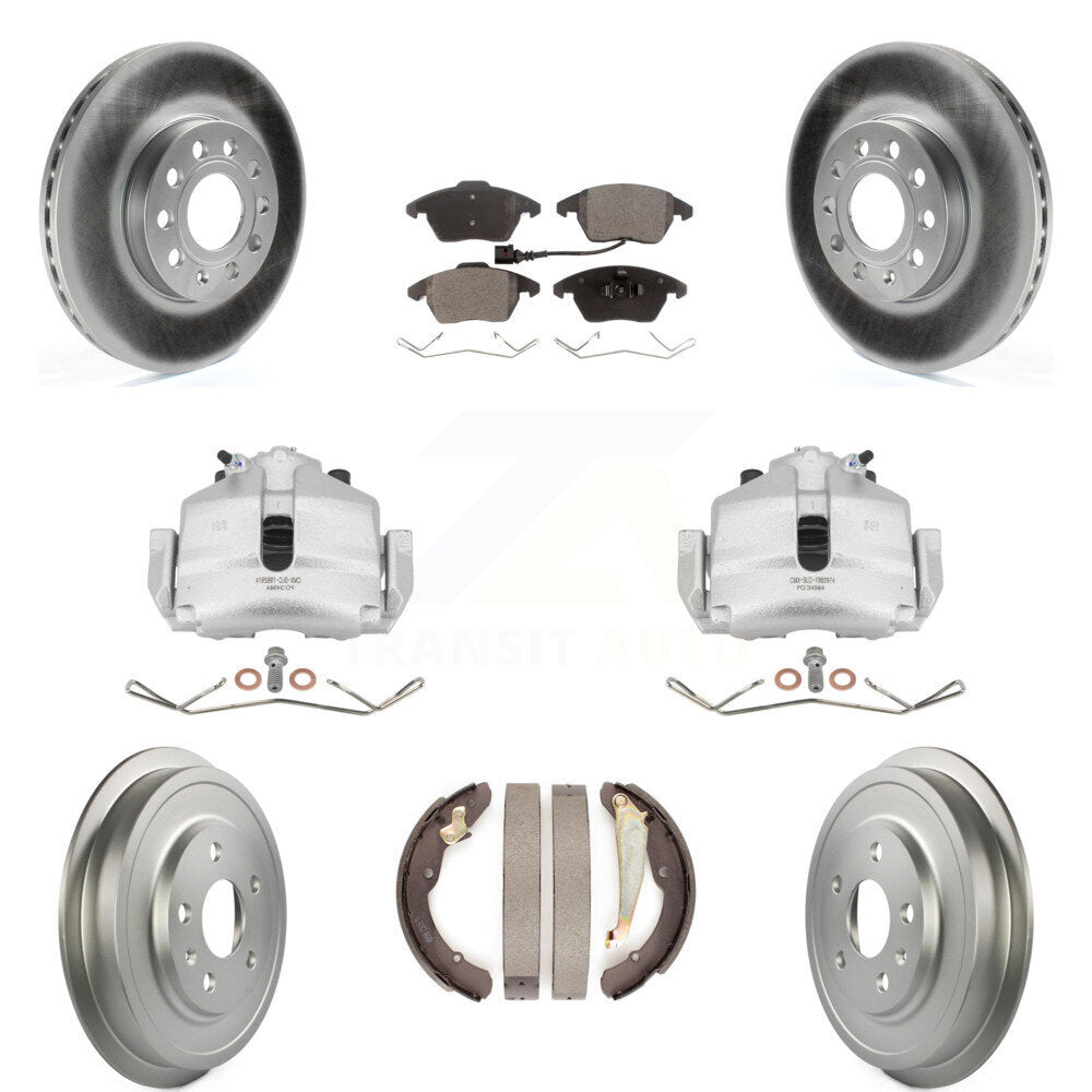 Transit Auto KCG-100392T Disc Brake Kit for 2011-2012 Volkswagen Beetle, Volkswagen Jetta - Front and Rear product image