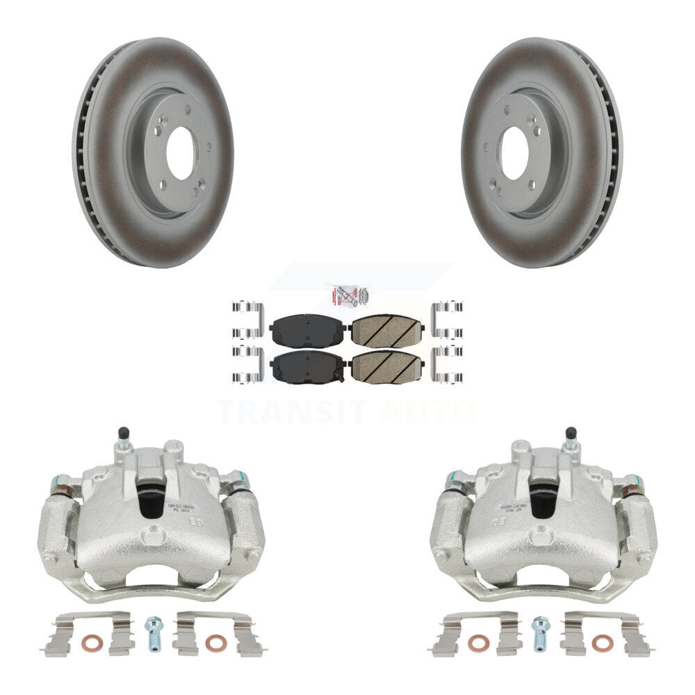 Transit Auto KCG-100393N Disc Brake Kit for 2012-2013 Kia Forte5 - Front product image