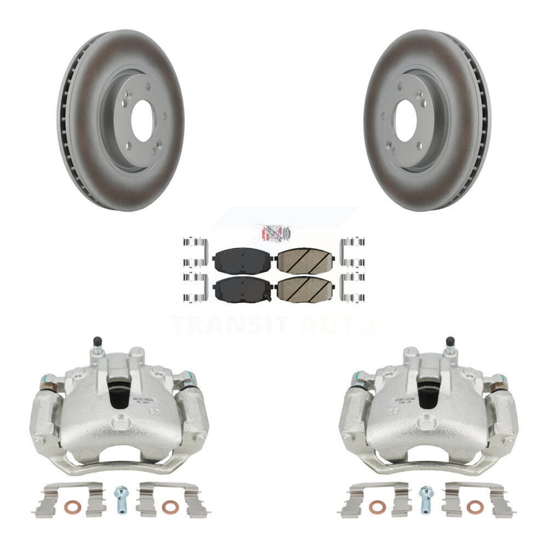 Transit Auto KCG-100393N Disc Brake Kit for 2012-2013 Kia Forte5 - Front product image