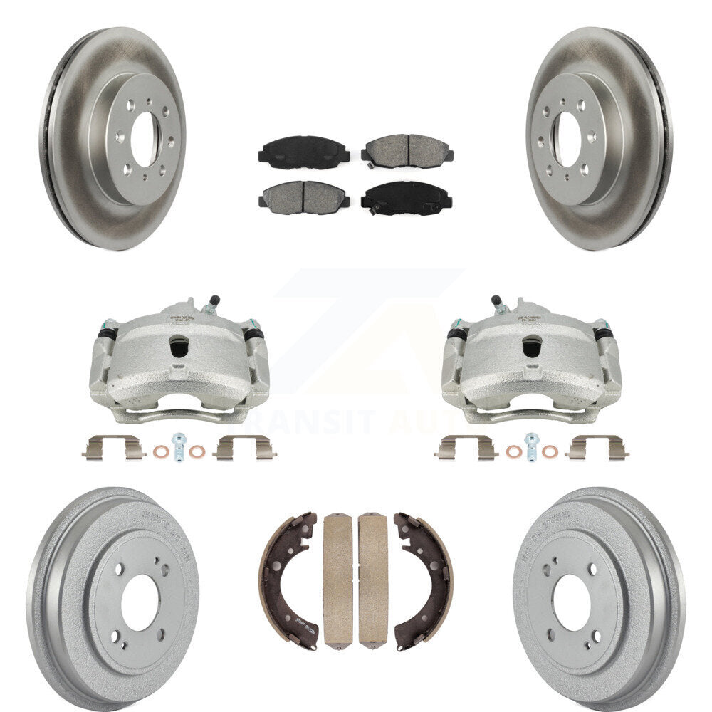 Transit Auto KCG-100393S Disc Brake Kit for 2001-2005 Honda Civic - Front and Rear product image