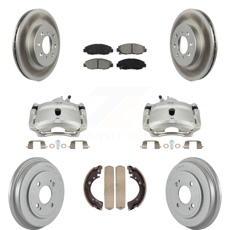 Transit Auto KCG-100393S Disc Brake Kit for 2001-2005 Honda Civic - Front and Rear product image