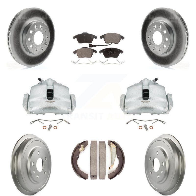 Transit Auto KCG-100393T Disc Brake Kit for 2011-2012 Volkswagen Jetta - Front and Rear product image