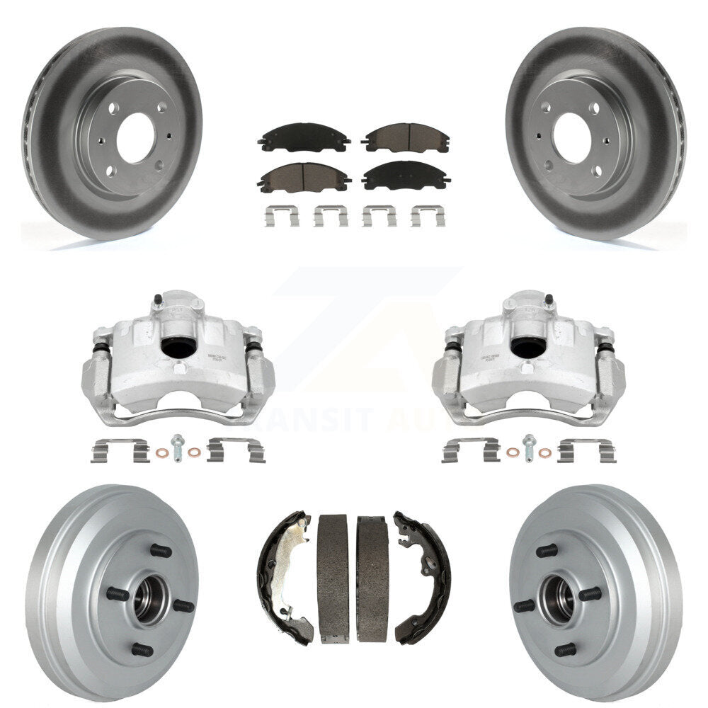 Transit Auto KCG-100394C Disc Brake Kit for 2009-2011 Ford Focus - Front and Rear product image