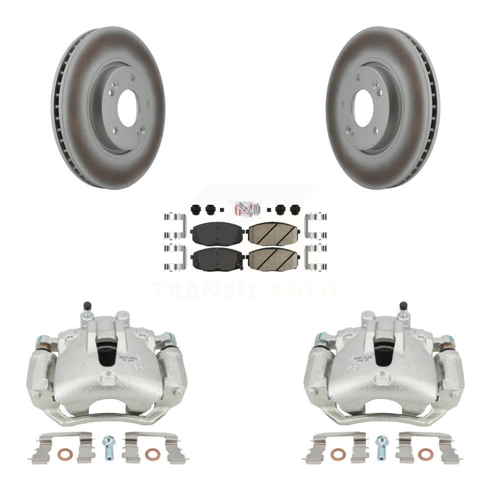 Transit Auto KCG-100394N Disc Brake Kit for 2012-2013 Kia Forte5 - Front product image