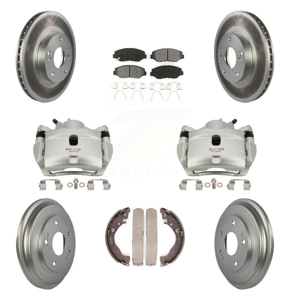 Transit Auto KCG-100394S Disc Brake Kit for 2014-2015 Honda Civic - Front and Rear product image