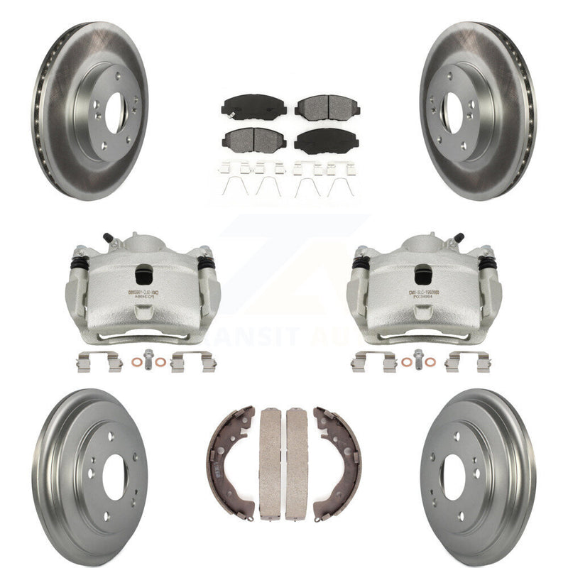 Transit Auto KCG-100394S Disc Brake Kit for 2014-2015 Honda Civic - Front and Rear product image