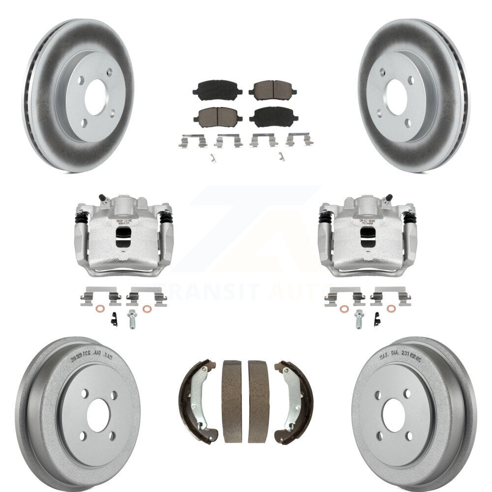 Transit Auto KCG-100395C Disc Brake Kit for 2003-2007 Chevrolet Cobalt, Pontiac Pursuit, Saturn Ion - Front and Rear product image