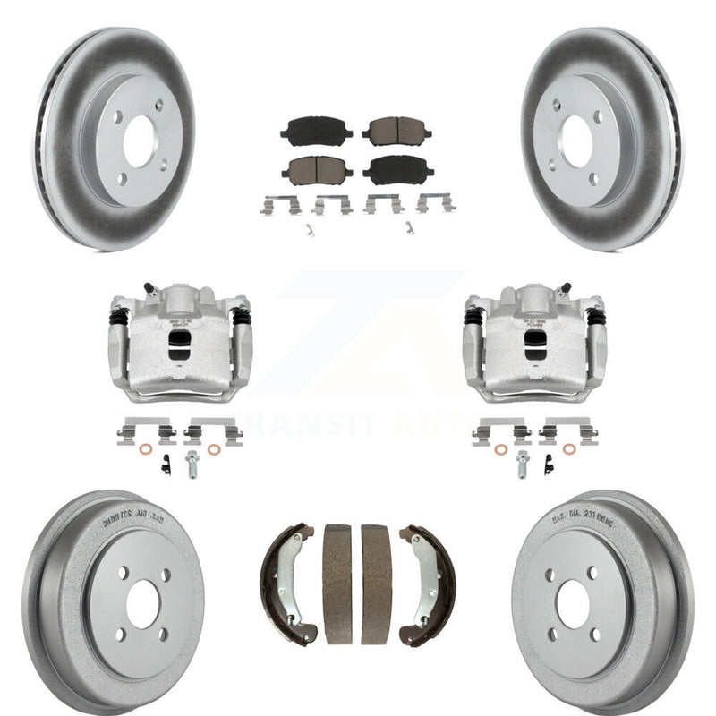 Transit Auto KCG-100395C Disc Brake Kit for 2003-2007 Chevrolet Cobalt, Pontiac Pursuit, Saturn Ion - Front and Rear product image