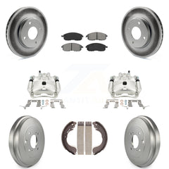 Transit Auto KCG-100395S Disc Brake Kit for 2007-2014 Nissan Cube, Nissan Versa - Front and Rear product image