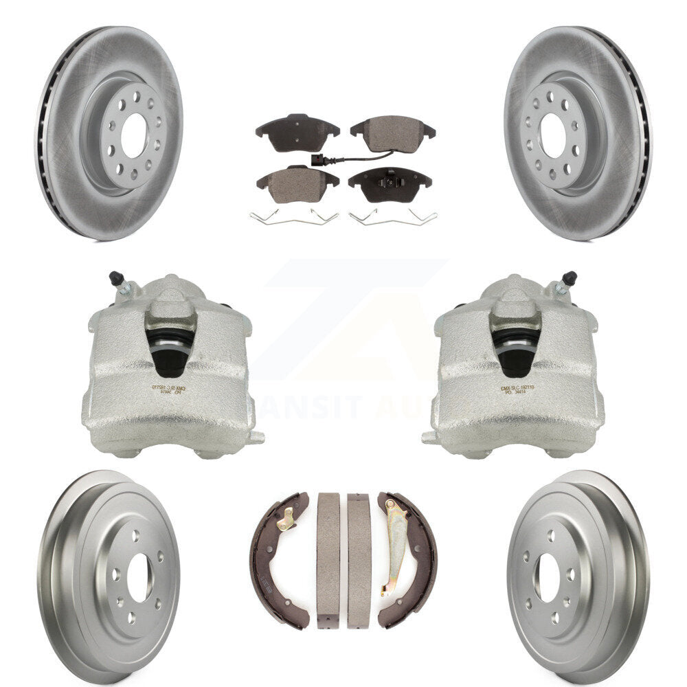 Transit Auto KCG-100395T Disc Brake Kit for 2011-2012 Volkswagen Jetta - Front and Rear product image