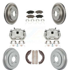 Transit Auto KCG-100397C Disc Brake Kit for 2009-2013 Honda Fit - Front and Rear product image