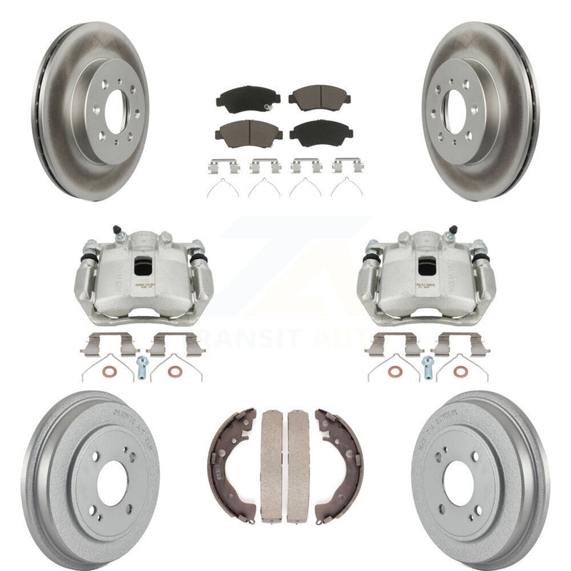 Transit Auto KCG-100397C Disc Brake Kit for 2009-2013 Honda Fit - Front and Rear product image