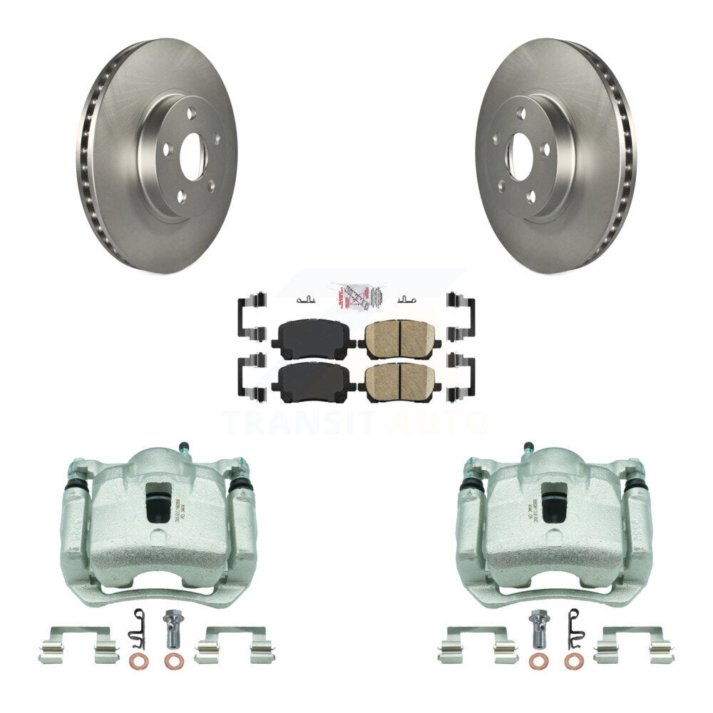 Transit Auto KCG-100397N Disc Brake Kit for 2003-2008 Pontiac Vibe, Toyota Corolla, Toyota Matrix - Front product image
