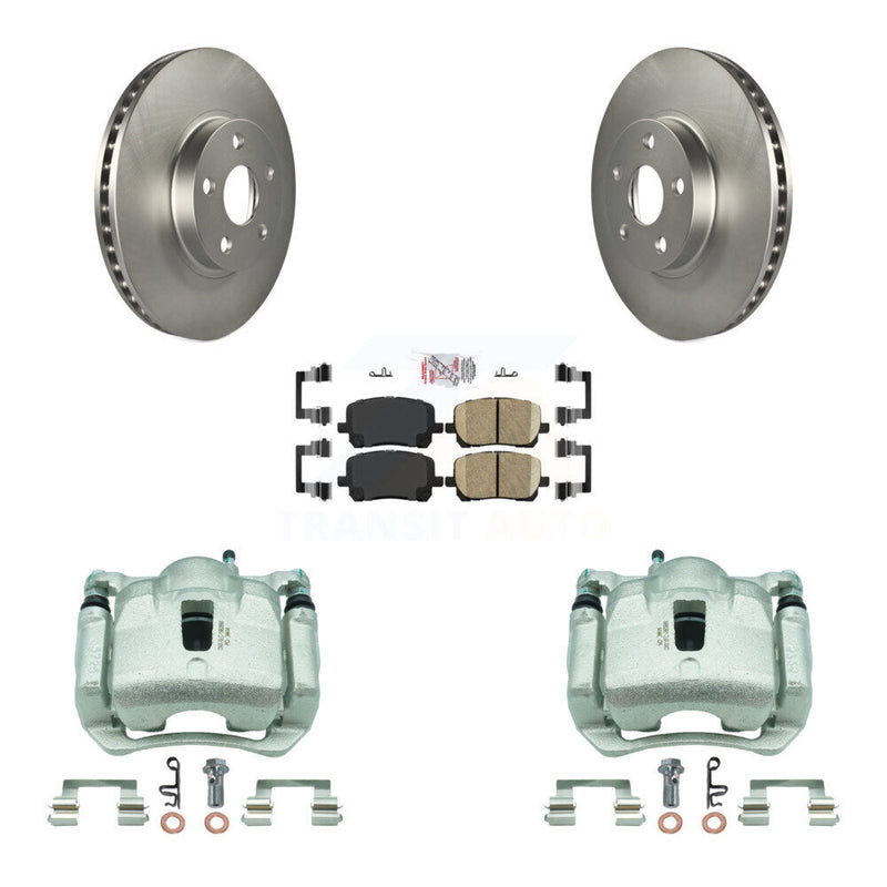 Transit Auto KCG-100397N Disc Brake Kit for 2003-2008 Pontiac Vibe, Toyota Corolla, Toyota Matrix - Front product image