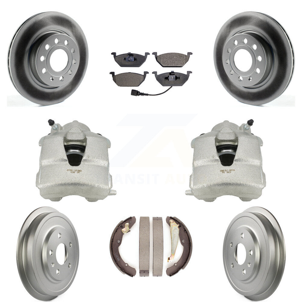 Transit Auto KCG-100397T Disc Brake Kit for 2011-2012 Volkswagen Jetta - Front and Rear product image
