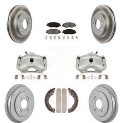 Transit Auto KCG-100398C Disc Brake Kit for 2010-2014 Honda Insight - Front and Rear product image
