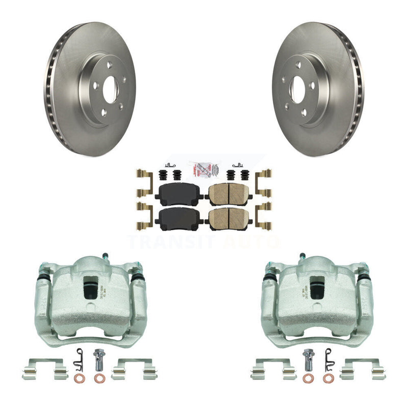 Transit Auto KCG-100398N Disc Brake Kit for 2003-2008 Pontiac Vibe, Toyota Corolla, Toyota Matrix - Front product image