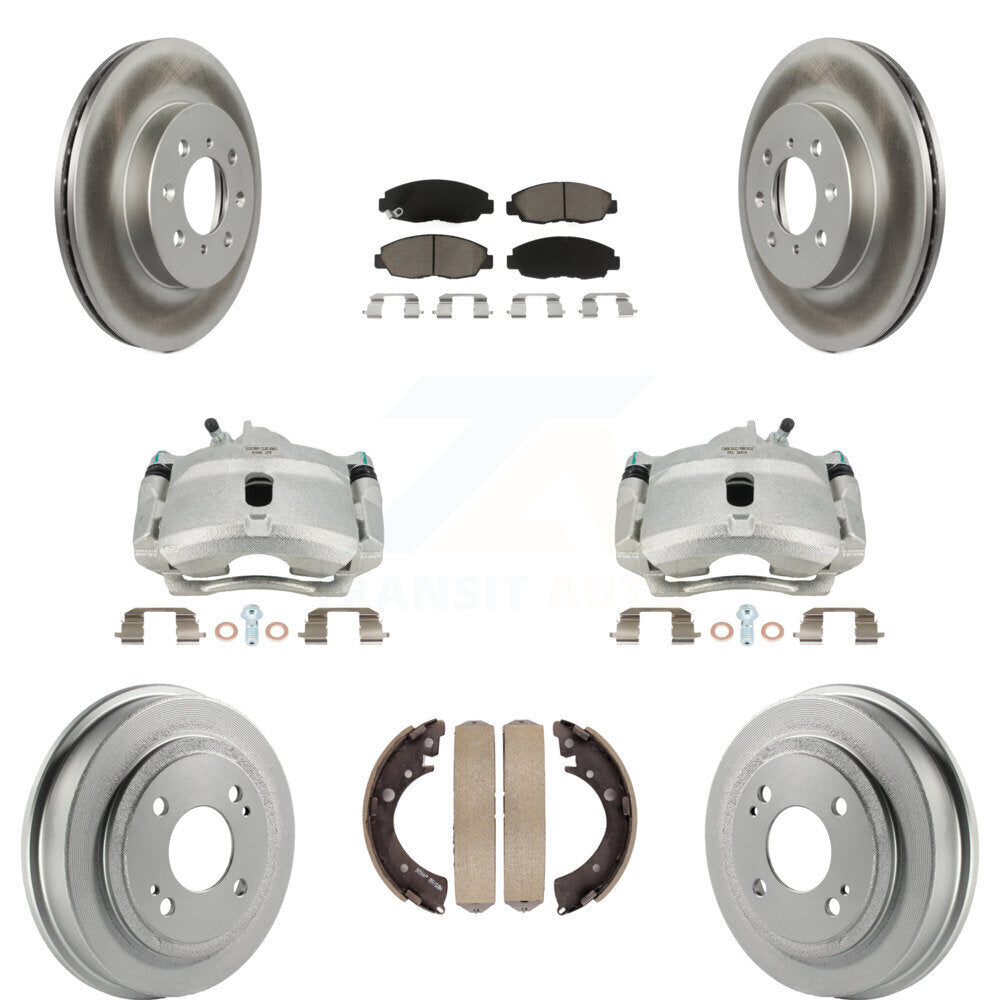 Transit Auto KCG-100399C Disc Brake Kit for 1996-2000 Honda Civic, Acura EL - Front and Rear product image