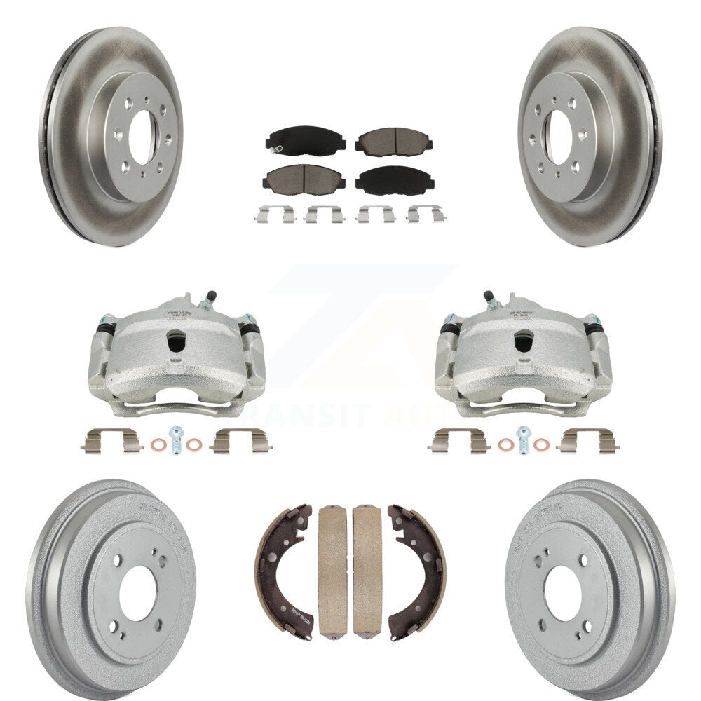 Transit Auto KCG-100400C Disc Brake Kit for 2001-2005 Honda Civic - Front and Rear product image