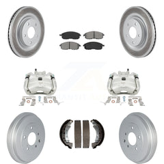 Transit Auto KCG-100400S Disc Brake Kit for 2017-2019 Nissan Sentra - Front and Rear product image