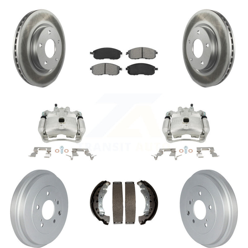Transit Auto KCG-100401S Disc Brake Kit for 2013-2019 Nissan Sentra - Front and Rear product image