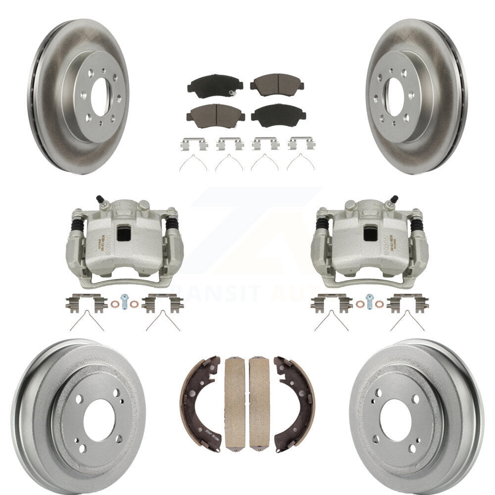 Transit Auto KCG-100402C Disc Brake Kit for 2007-2008 Honda Fit - Front and Rear product image