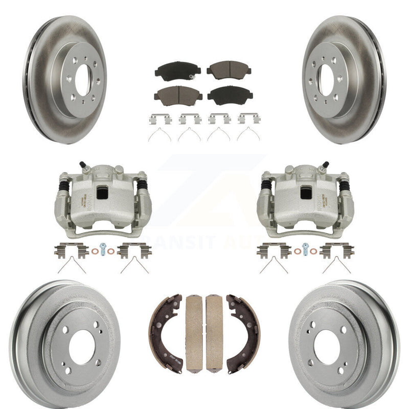 Transit Auto KCG-100402C Disc Brake Kit for 2007-2008 Honda Fit - Front and Rear product image
