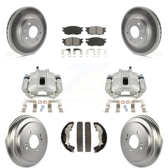 Transit Auto KCG-100402S Disc Brake Kit for 2006-2011 Hyundai Accent, Kia Rio, Kia Rio5 - Front and Rear product image
