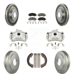 Transit Auto KCG-100403C Disc Brake Kit for 2007-2017 Dodge Caliber, Dodge Avenger, Jeep Compass & more - Front and Rear product image
