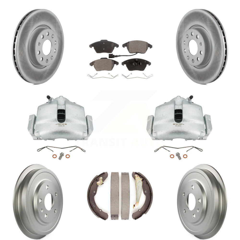 Transit Auto KCG-100403P Disc Brake Kit for 2011-2012 Volkswagen Beetle, Volkswagen Jetta - Front and Rear product image