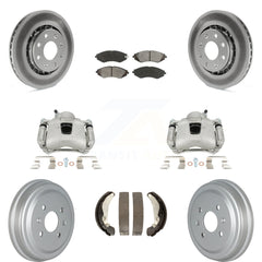 Transit Auto KCG-100403S Disc Brake Kit for 2004-2015 Chevrolet Spark, Pontiac G3, Pontiac G3 Wave & more - Front and Rear product image
