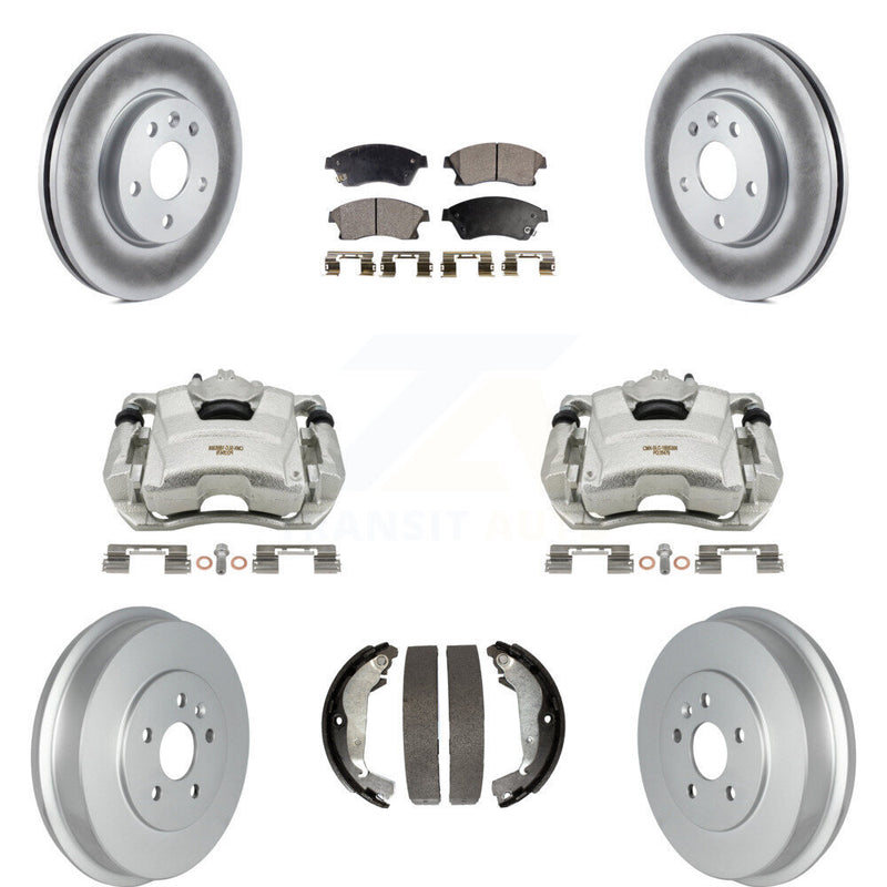 Transit Auto KCG-100403T Disc Brake Kit for 2011-2016 Chevrolet Cruze Limited, Chevrolet Cruze - Front and Rear product image
