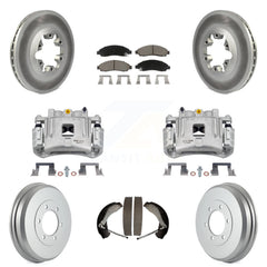 Transit Auto KCG-100405C Disc Brake Kit for 2004-2008 Isuzu i-290, Isuzu i-370, Isuzu i-280 & more - Front and Rear product image