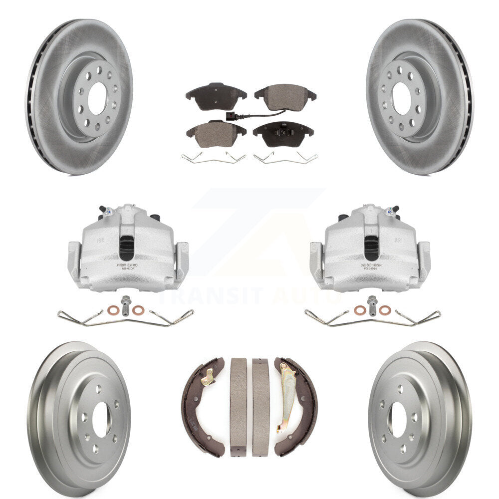 Transit Auto KCG-100405P Disc Brake Kit for 2011-2012 Volkswagen Jetta - Front and Rear product image