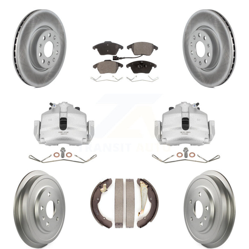Transit Auto KCG-100405P Disc Brake Kit for 2011-2012 Volkswagen Jetta - Front and Rear product image